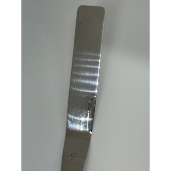 Vintage Flint Arrowhead Spatula 12.5" Stainless Steel Acrylic Handle USA MCM - Picture 6 of 8